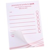 View Image 1 of 2 of A7 50 Sheet Notepad - Wave Design