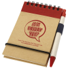 View Image 1 of 5 of Colour Pop Recycled Jotter Pad & Pen - Printed