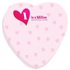 View Image 1 of 1 of DISC BIC® Sticky Notes - 75 x 75mm - Heart - 50 sheets