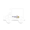 View Image 1 of 1 of DISC BIC® Sticky Notes - A7 - Truck - 50 sheet