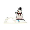 View Image 1 of 2 of Christmas Greeting Mailer - Snowman