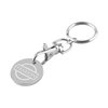 View Image 1 of 1 of DISC Engraved Trolley Coin Keyring - 1 Day
