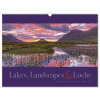 View Image 1 of 13 of Wall Calendar - Lakes, Landscapes & Lochs