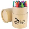 View Image 1 of 2 of 30 Piece Crayon Tube