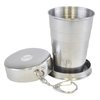 View Image 1 of 3 of DISC Pop Up Metal Cup with Keyring