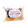 View Image 1 of 2 of DISC 4imprint Sweet Pouch - Mixed Gourmet Jelly Beans - 3 Day