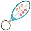 View Image 1 of 10 of DISC Double Impact Keyring - Full Colour