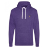 View Image 1 of 2 of DISC AWDis Heather Hoodie - Embroidered