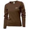 View Image 1 of 5 of DISC Stedman Comfort Ladies Long Sleeve T-Shirt - Coloured
