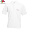 View Image 1 of 1 of Fruit of the Loom Value Polo - White - Printed