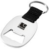 View Image 1 of 2 of DISC Bottle Opener Keyring with Strap