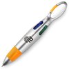 View Image 1 of 2 of Carabiner Multi Colour Pen