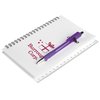 View Image 1 of 13 of Ruler Notebook with Element Pen