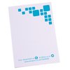 View Image 1 of 2 of A7 50 Sheet Notepad - Square Design