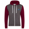 View Image 1 of 2 of AWDis Retro Hoodie - Embroidered