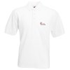 View Image 1 of 1 of SUSP TIL SEPT -Fruit of the Loom Value Polo - White - 2 Day