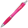 View Image 1 of 1 of DISC Curvy Pen - Frosted - 1 Day