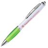 View Image 1 of 8 of DISC Curvy Pen - White - 3 Day
