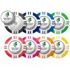 View Image 1 of 1 of DISC Vegas Poker Chip Dome Markers