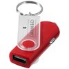 View Image 1 of 2 of DISC Swivel Car Adapter Keyring