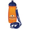 View Image 1 of 1 of Pulse Sports Bottle - Domed Lid with Lanyard