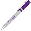 View Image 1 of 7 of DISC Linear Pen - Silver Barrel - 1 Day
