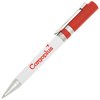 View Image 1 of 7 of DISC Linear Pen - White Barrel - 1 Day