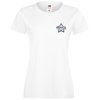 View Image 1 of 1 of DISC Fruit of the Loom Women's Sofspun T-Shirt - White