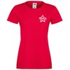 View Image 1 of 1 of Fruit of the Loom Women's Sofspun T-Shirt - Coloured