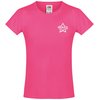 View Image 1 of 1 of Fruit of the Loom Girl's Sofspun T-Shirt - Colours