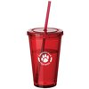 View Image 1 of 2 of DISC Cyclone Tumbler with Straw