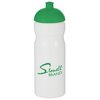View Image 1 of 1 of DISC Base Sports Bottle - Domed Lid - White