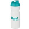 View Image 1 of 1 of Base Sports Bottle - Flip Lid - White - Printed