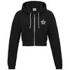 View Image 1 of 3 of DISC AWDis Girlie Cropped Hoodie - Printed
