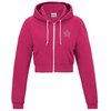 View Image 1 of 3 of AWDis Girlie Cropped Hoodie - Embroidered