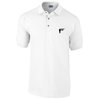 View Image 1 of 1 of Gildan Ultra Polo Shirt - White - Printed