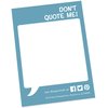 View Image 1 of 3 of A6 50 Sheet Notepad - Quote Design