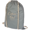 View Image 1 of 11 of Oregon Cotton Drawstring Bag - Colours - Printed