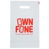 View Image 1 of 1 of Biodegradable Promotional Carrier Bag - Medium - White