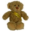 30cm Barney Bear with Sash - Biscuit