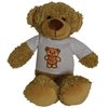 30cm Barney Bear with T-Shirt - Biscuit