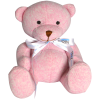 View Image 1 of 2 of Newcroft Bear - Pink with Bow