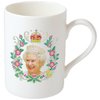 View Image 1 of 2 of Lyric Mug - Dye Sub - Queen's 90th Birthday