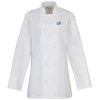 View Image 1 of 1 of DISC Long-Sleeved Women's Chef's Jacket - Embroidered