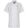 View Image 1 of 1 of DISC Short Sleeved Women's Chef's Jacket - Embroidered
