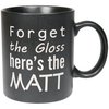 View Image 1 of 1 of Cambridge Mug - Matt Black - Printed