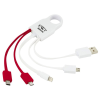 View Image 1 of 2 of DISC Squad Charging Cable with Lightning Adapter