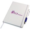 View Image 1 of 3 of Polar A5 Notebook with Curvy Pen