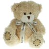 View Image 1 of 1 of 18-cm Paw Bear with Bow - Cappuccino