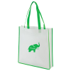 View Image 1 of 1 of Contrast Non-Woven Shopper - 1 Day